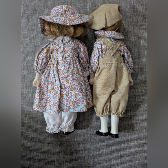 Vintage Porcelain Doll Set - Picture 4 of 4